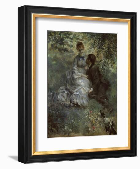 The Lovers, 1875-Pierre-Auguste Renoir-Framed Giclee Print