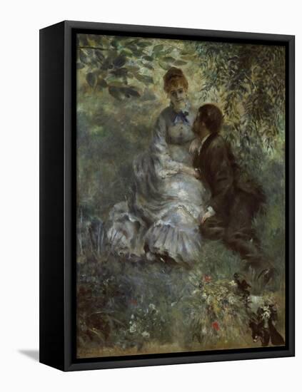 The Lovers, 1875-Pierre-Auguste Renoir-Framed Premier Image Canvas