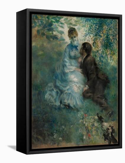 The Lovers, 1875-Pierre Auguste Renoir-Framed Premier Image Canvas