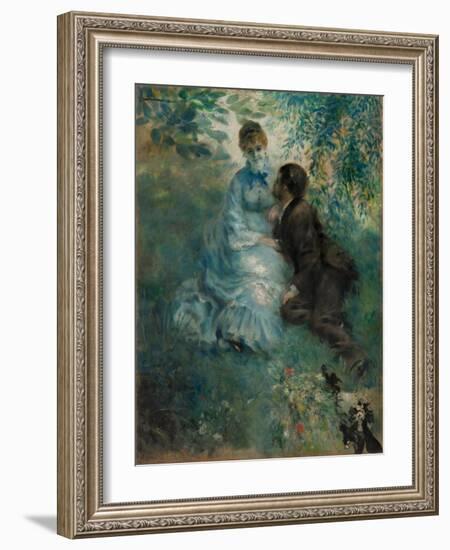 The Lovers, 1875-Pierre Auguste Renoir-Framed Giclee Print