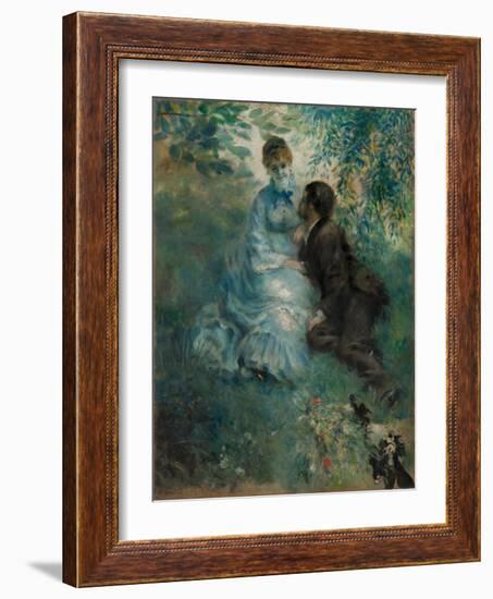 The Lovers, 1875-Pierre Auguste Renoir-Framed Giclee Print