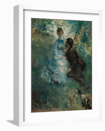 The Lovers, 1875-Pierre Auguste Renoir-Framed Giclee Print