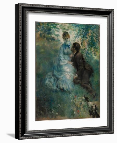 The Lovers, 1875-Pierre Auguste Renoir-Framed Giclee Print