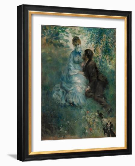 The Lovers, 1875-Pierre Auguste Renoir-Framed Giclee Print