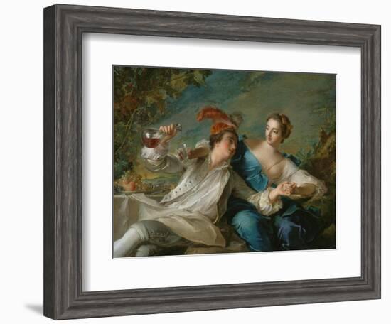 The Lovers (Chivalric Scene), 1744-Jean-Marc Nattier-Framed Giclee Print