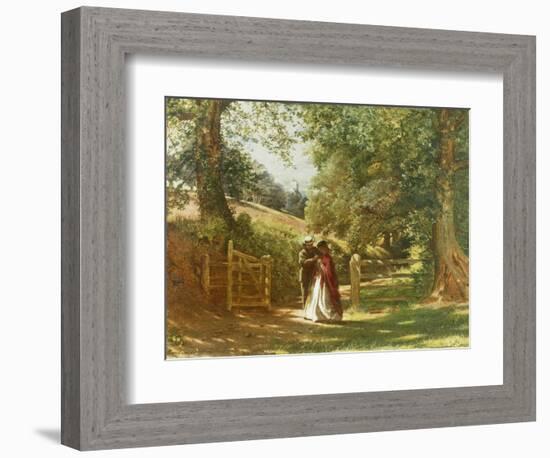 The Lovers' Tryst-Richard Redgrave-Framed Giclee Print