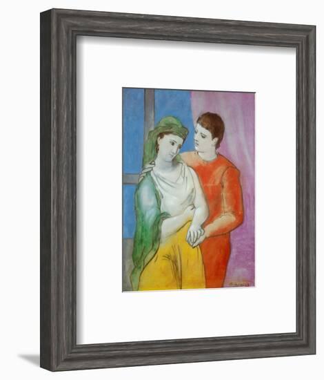 The Lovers-Pablo Picasso-Framed Art Print