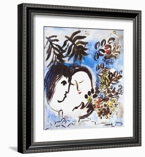 The Lovers-Marc Chagall-Framed Art Print