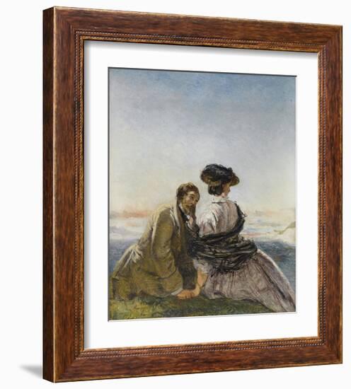 The Lovers-William Powell Frith-Framed Premium Giclee Print