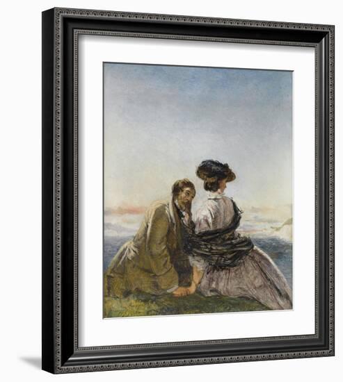 The Lovers-William Powell Frith-Framed Premium Giclee Print