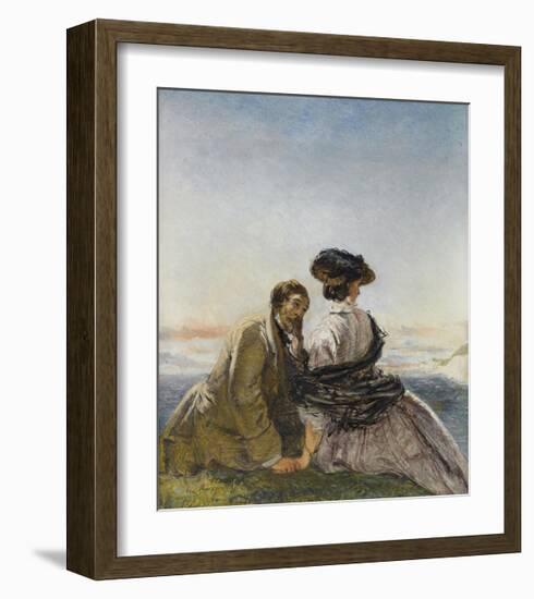 The Lovers-William Powell Frith-Framed Premium Giclee Print