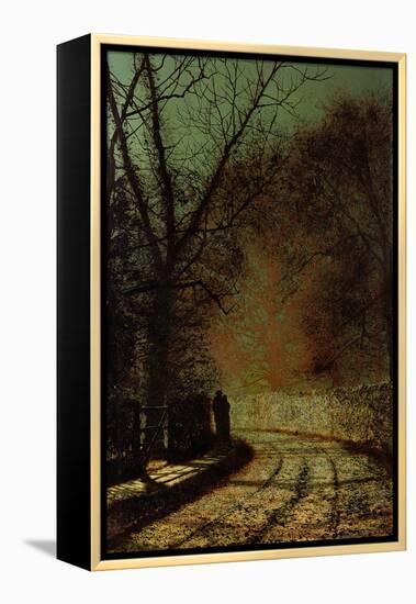 The Lovers-John Atkinson Grimshaw-Framed Premier Image Canvas