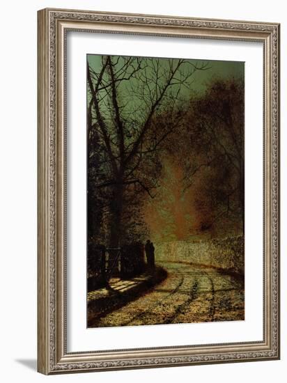 The Lovers-John Atkinson Grimshaw-Framed Giclee Print