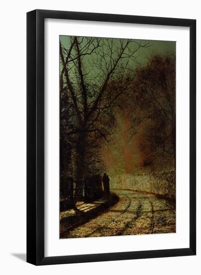 The Lovers-John Atkinson Grimshaw-Framed Giclee Print