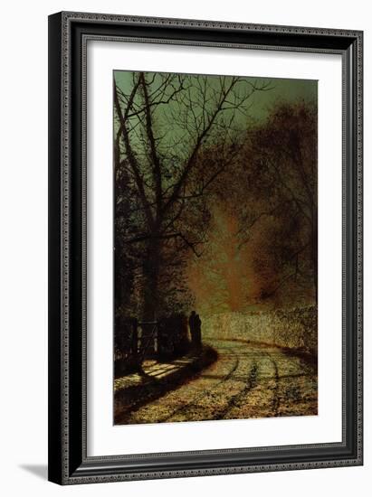 The Lovers-John Atkinson Grimshaw-Framed Giclee Print