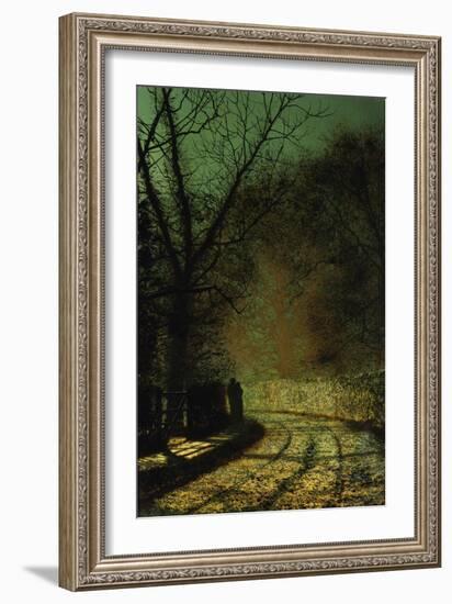 The Lovers-John Atkinson Grimshaw-Framed Giclee Print