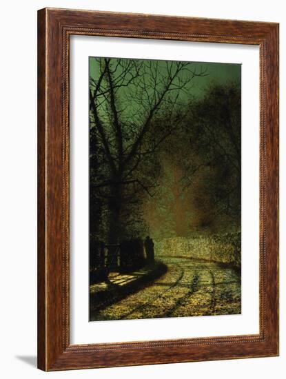 The Lovers-John Atkinson Grimshaw-Framed Giclee Print