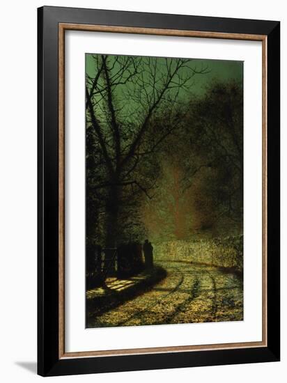 The Lovers-John Atkinson Grimshaw-Framed Giclee Print