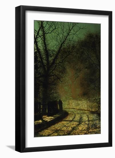 The Lovers-John Atkinson Grimshaw-Framed Giclee Print