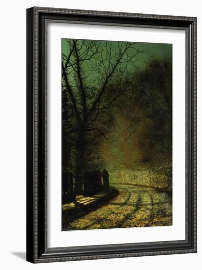 The Lovers-John Atkinson Grimshaw-Framed Giclee Print