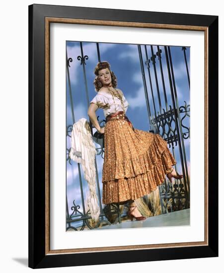 THE LOVES OF CARMEN, 1948 directed by CHARLES VIDOR Rita Hayworth (photo)-null-Framed Photo