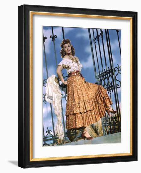 THE LOVES OF CARMEN, 1948 directed by CHARLES VIDOR Rita Hayworth (photo)-null-Framed Photo