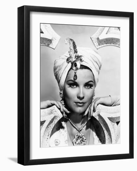 The Loves of Omar Khayyam, Debra Paget, 1957-null-Framed Photo