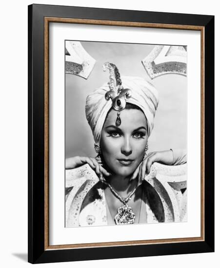 The Loves of Omar Khayyam, Debra Paget, 1957-null-Framed Photo