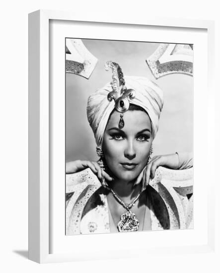 The Loves of Omar Khayyam, Debra Paget, 1957-null-Framed Photo