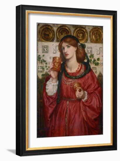 The Loving Cup, 1867-Dante Gabriel Rossetti-Framed Giclee Print