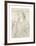 The Loving Cup - Compositional Study-Dante Gabriel Rossetti-Framed Premium Giclee Print