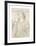 The Loving Cup - Compositional Study-Dante Gabriel Rossetti-Framed Premium Giclee Print