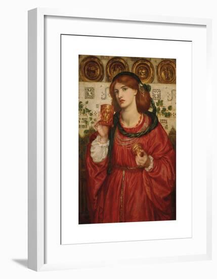 The Loving Cup-Dante Gabriel Rossetti-Framed Premium Giclee Print