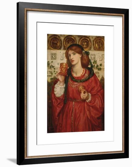 The Loving Cup-Dante Gabriel Rossetti-Framed Premium Giclee Print