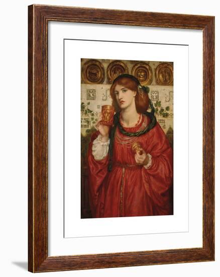 The Loving Cup-Dante Gabriel Rossetti-Framed Premium Giclee Print