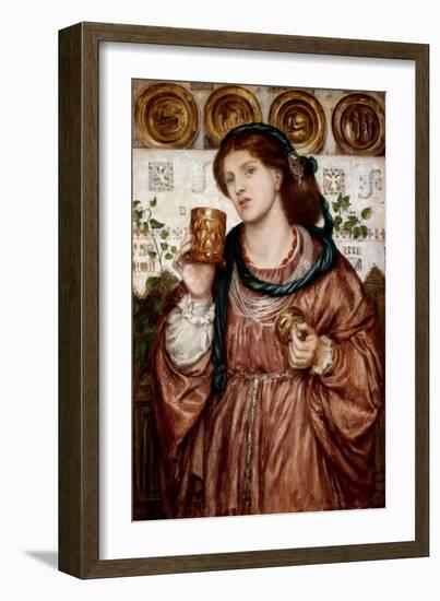 The Loving Cup-Dante Gabriel Rossetti-Framed Giclee Print