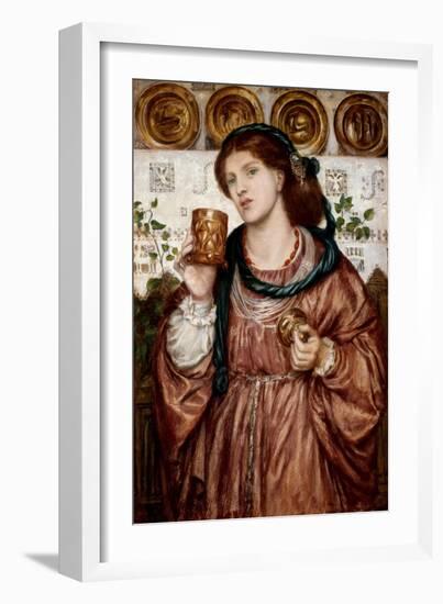 The Loving Cup-Dante Gabriel Rossetti-Framed Giclee Print