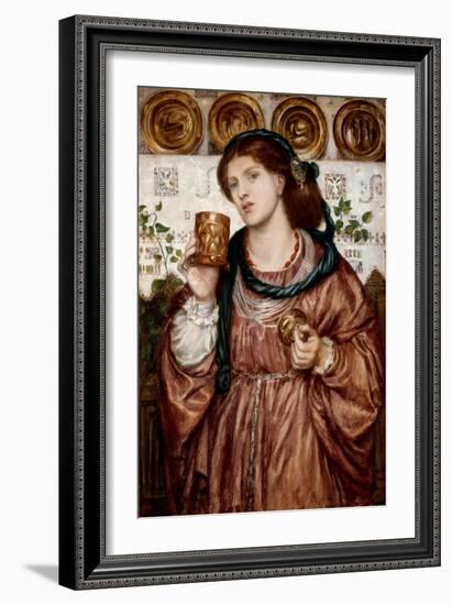 The Loving Cup-Dante Gabriel Rossetti-Framed Giclee Print