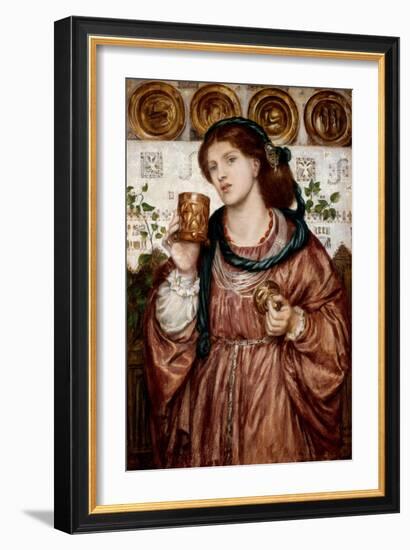 The Loving Cup-Dante Gabriel Rossetti-Framed Giclee Print