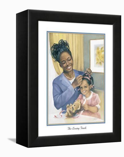 The Loving Touch-Bev Lopez-Framed Stretched Canvas