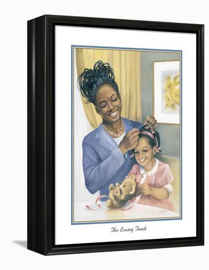 The Loving Touch-Bev Lopez-Framed Stretched Canvas