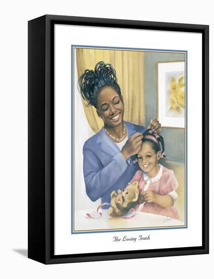 The Loving Touch-Bev Lopez-Framed Stretched Canvas