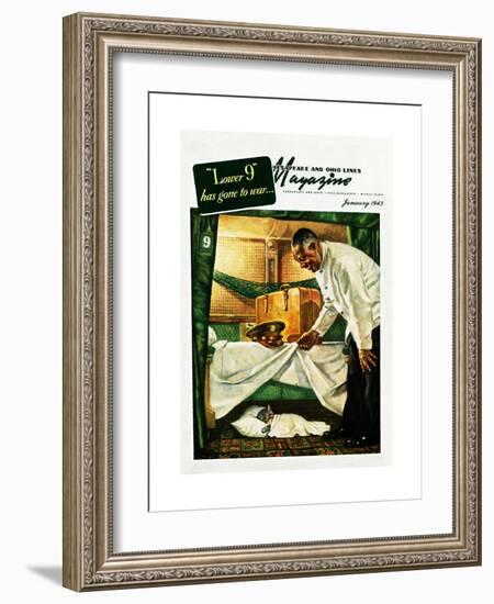 The Lower 9 Have Gone to War-Charles Bracker-Framed Giclee Print