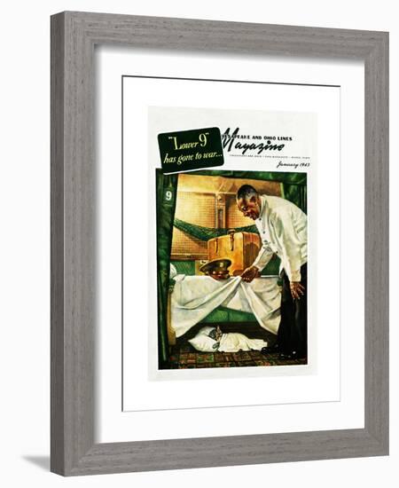 The Lower 9 Have Gone to War-Charles Bracker-Framed Giclee Print