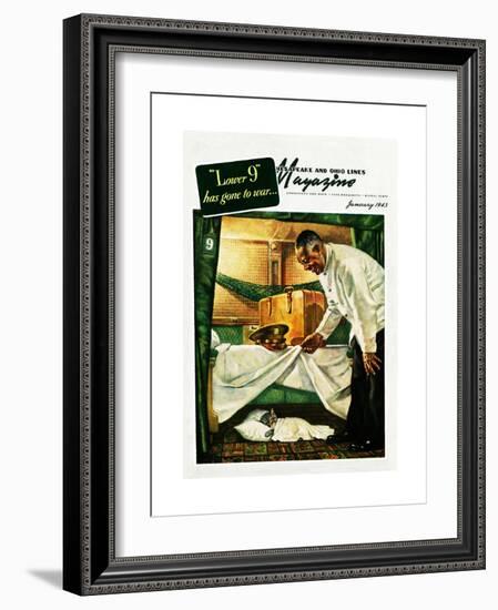 The Lower 9 Have Gone to War-Charles Bracker-Framed Giclee Print