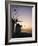 The Lower Windmills (Kato Myli) at Sunset, Mykonos, Cyclades Islands, Greece, Europe-Fraser Hall-Framed Photographic Print