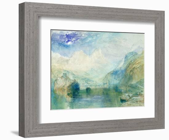 The Lowerzer See-JMW Turner-Framed Giclee Print