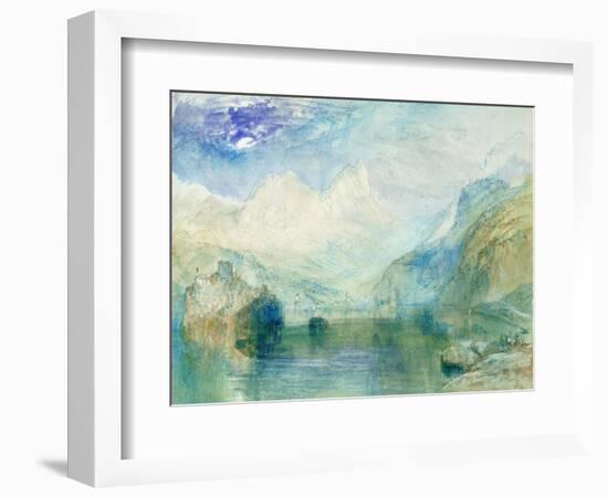 The Lowerzer See-JMW Turner-Framed Giclee Print