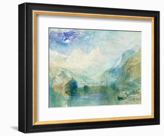 The Lowerzer See-JMW Turner-Framed Giclee Print