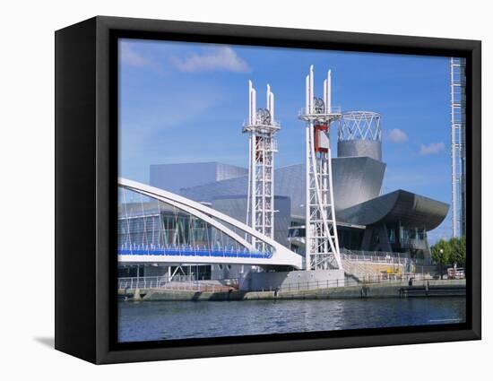 The Lowry, Theatre & Art Gallery, Salford Quays, Manchester, England-G Richardson-Framed Premier Image Canvas